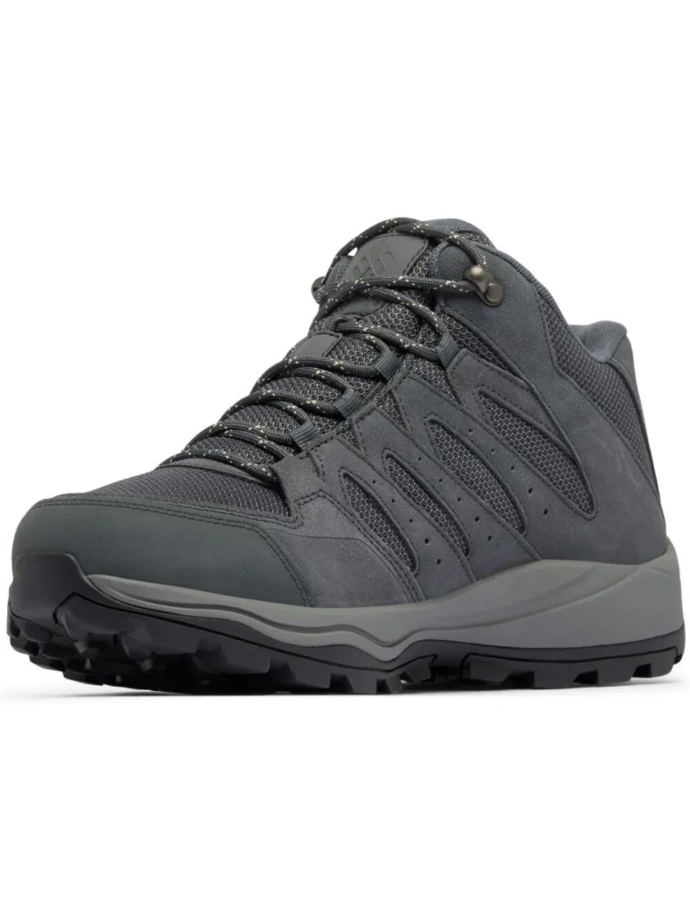 Men's Graphite Waterproof Shoes Solid Low Top Closed Toe Non Slip Hiking Boot